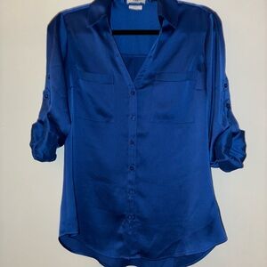 Express Royal Blue Women's Blouse